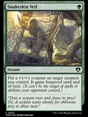Snakeskin Veil (Commander Masters)