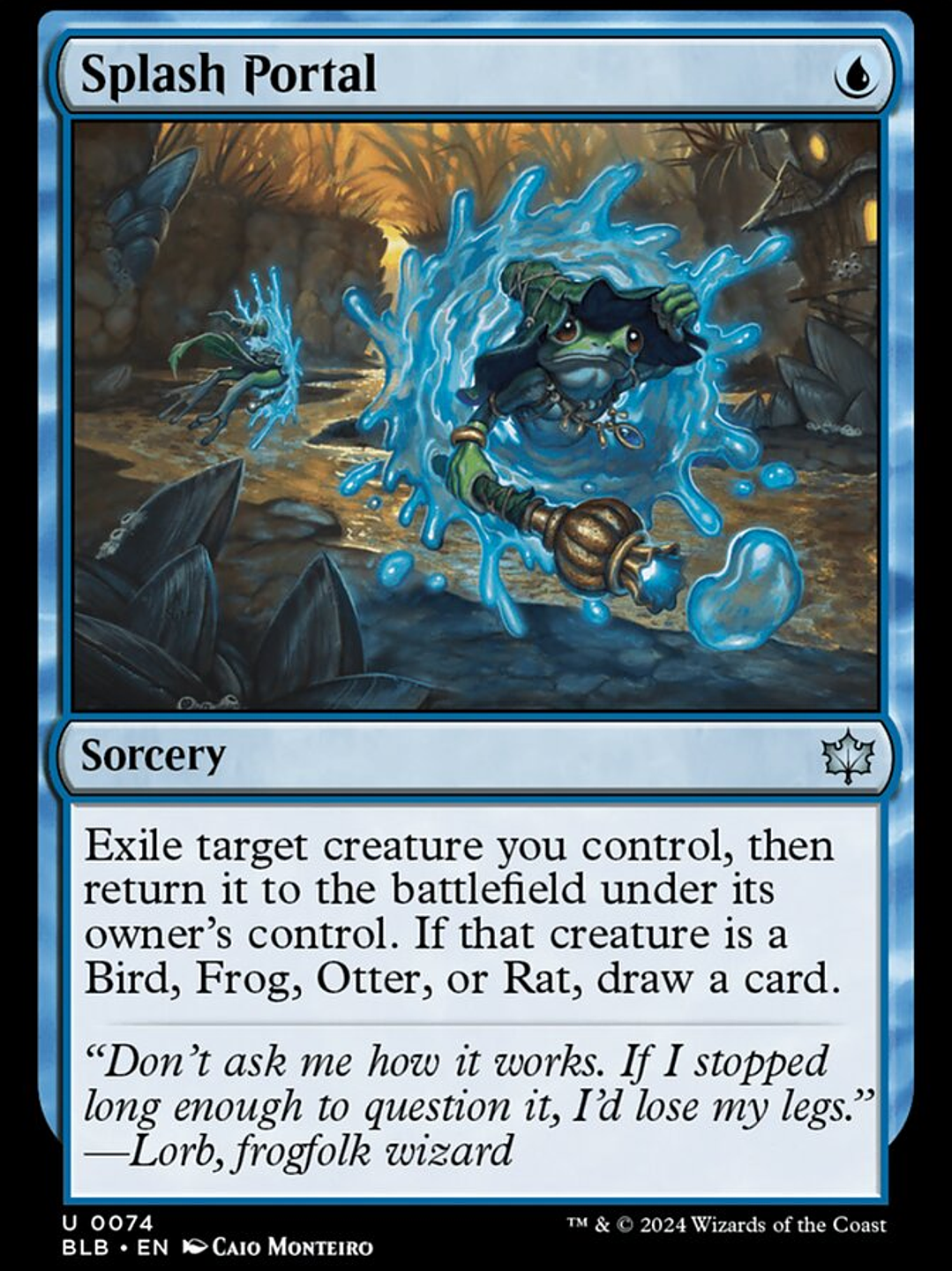 Splash Portal (Bloomburrow) 1