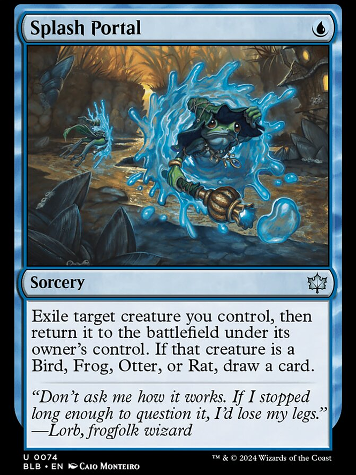 Splash Portal (Bloomburrow) 1