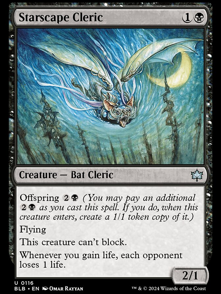 Starscape Cleric (Bloomburrow) 1