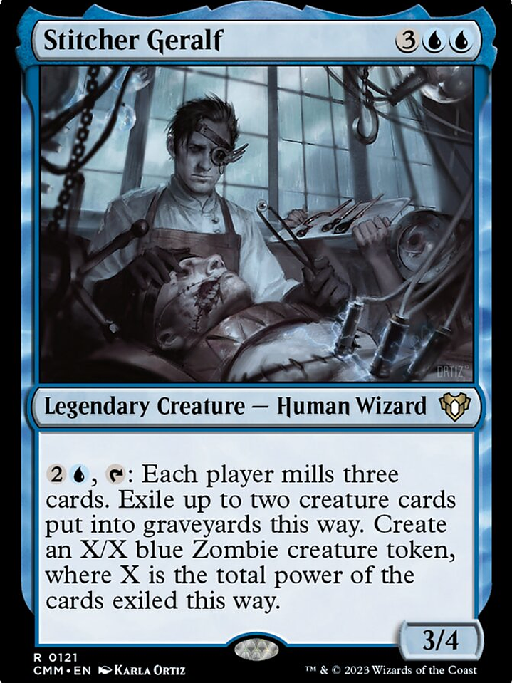 Stitcher Geralf (Commander Masters) 1