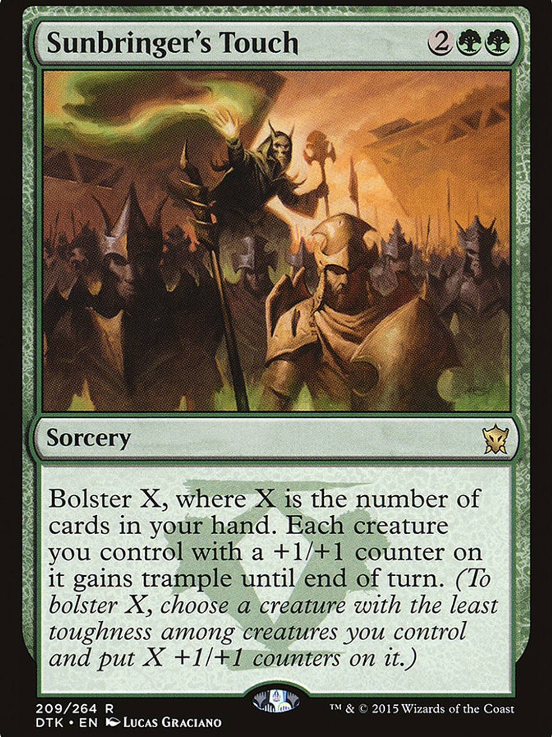 Sunbringer's Touch (Dragons of Tarkir) 1