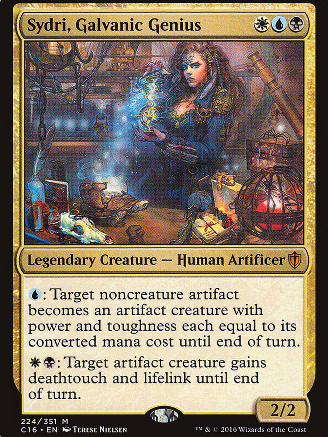 Sydri, Galvanic Genius (Commander 2016) 1