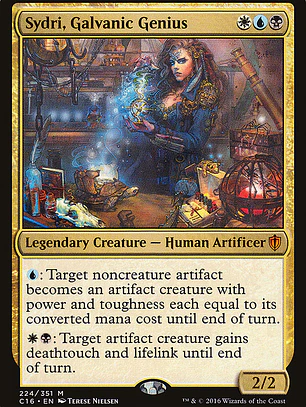 Sydri, Galvanic Genius (Commander 2016)