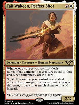 Taii Wakeen, Perfect Shot (Outlaws of Thunder Junction)