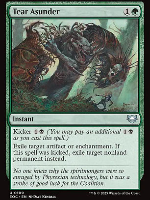 Tear Asunder (Edge of Eternities Commander)