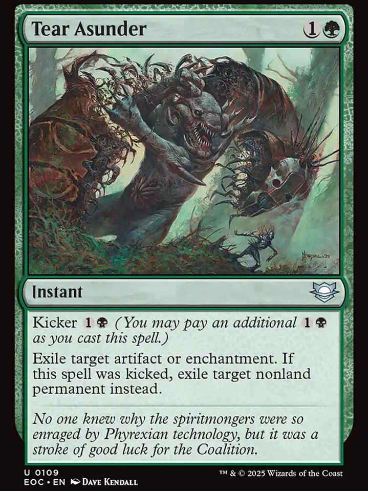 Tear Asunder (Edge of Eternities Commander) 1