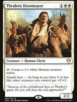 Thraben Doomsayer (Commander 2020)