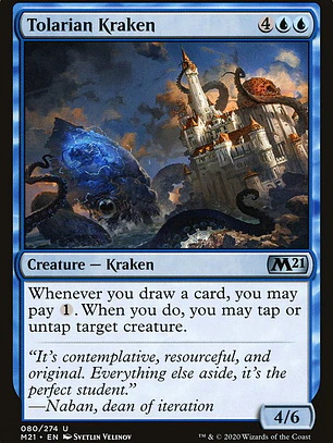 Tolarian Kraken (Core Set 2021)