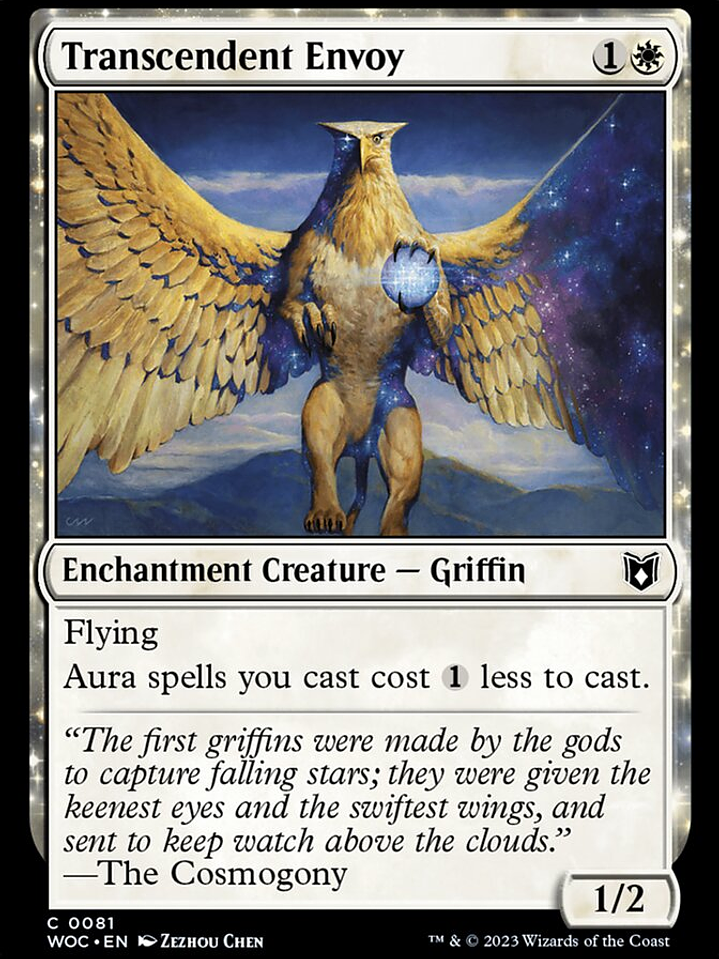 Transcendent Envoy (Wilds of Eldraine Commander) 1