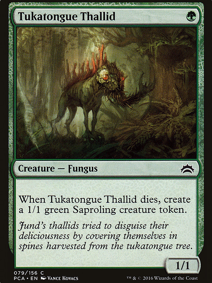 Tukatongue Thallid (Planechase Anthology) 1