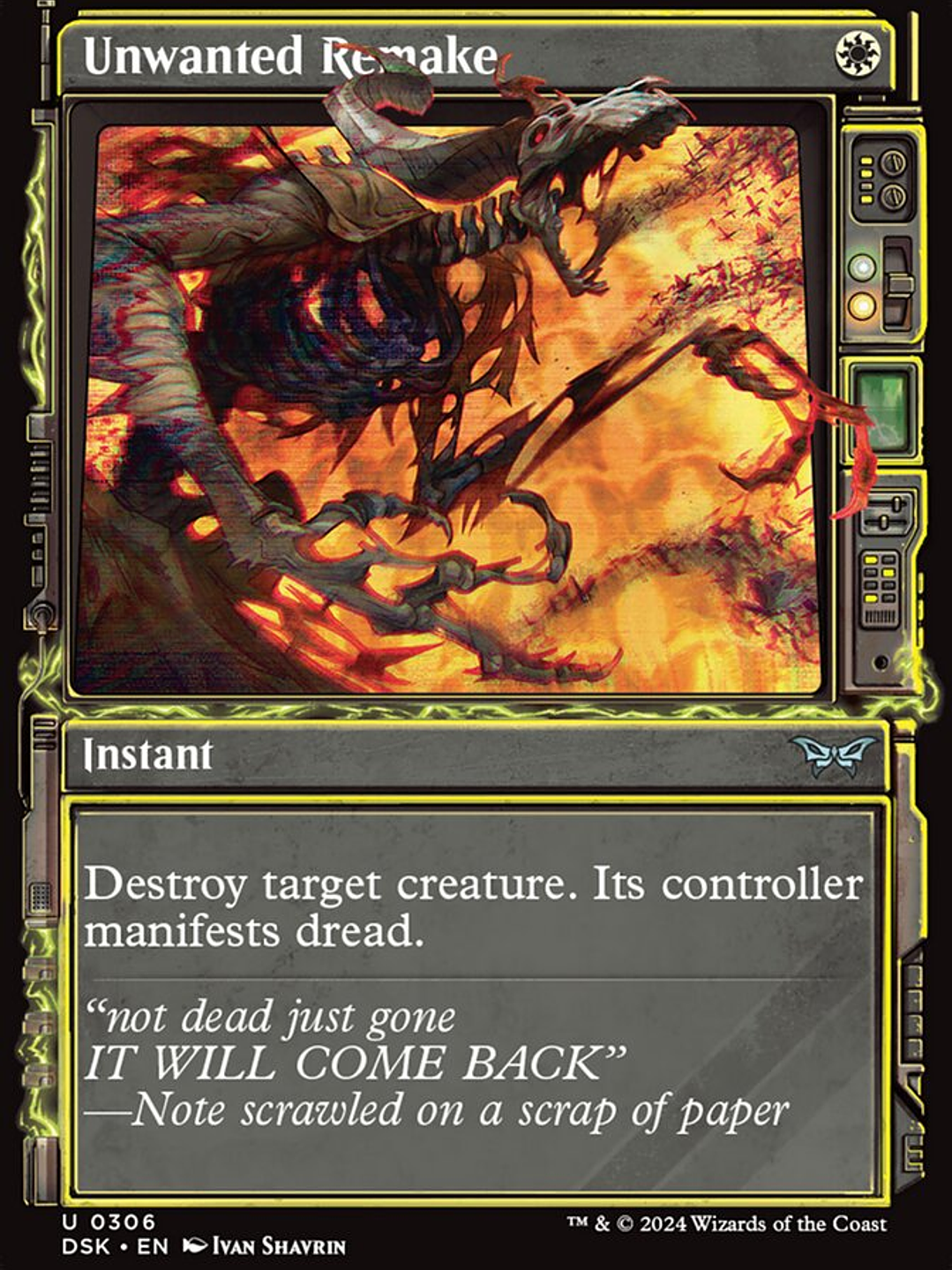 Unwanted Remake (Duskmourn: House of Horror) 1