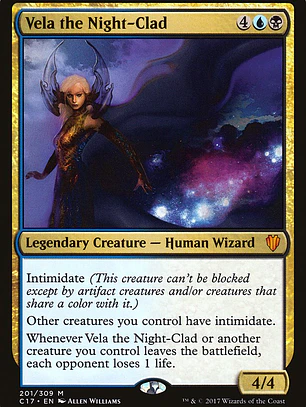 Vela the Night-Clad (Commander 2017)