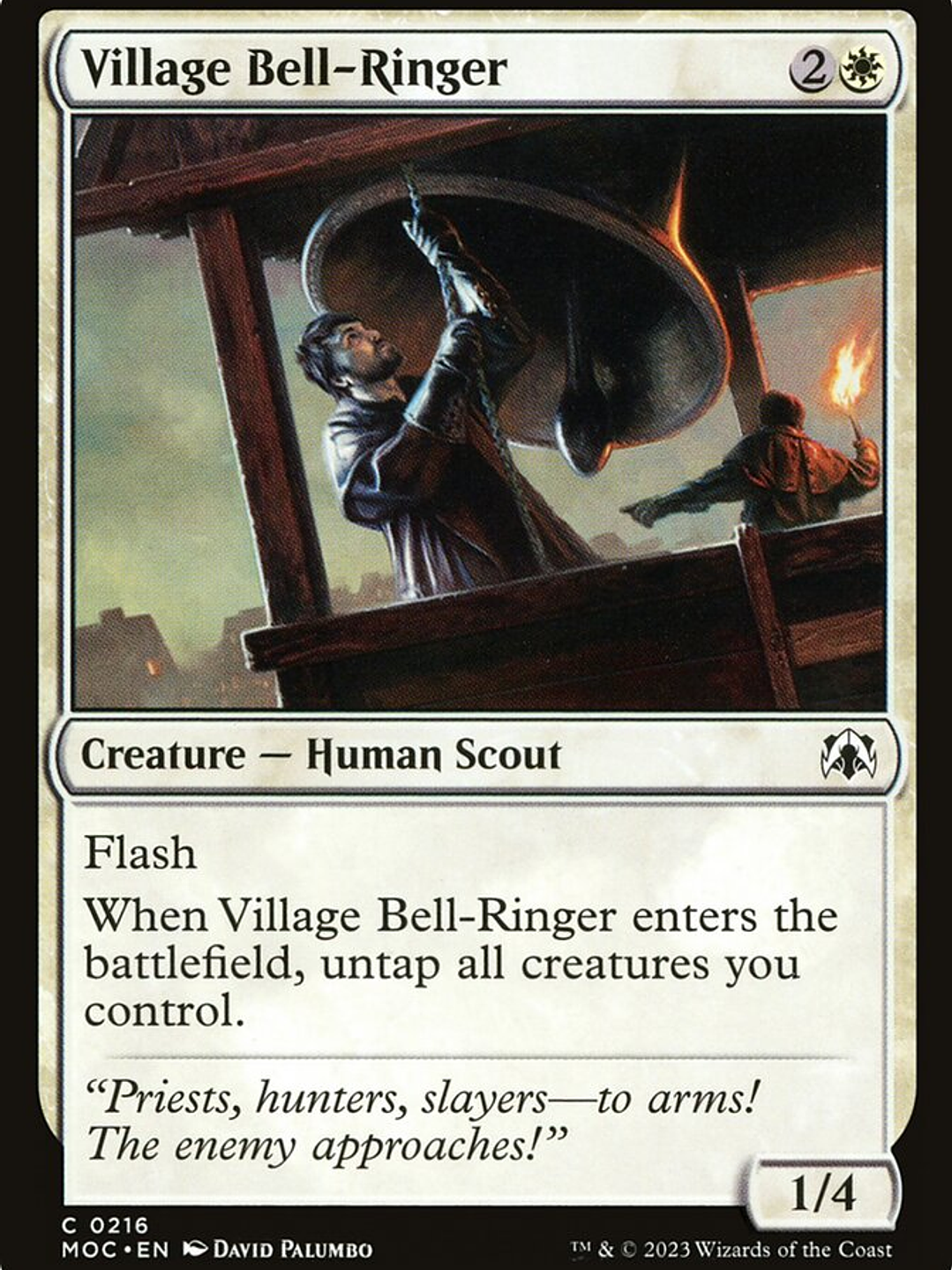 Village Bell-Ringer (March of the Machine Commander) 1