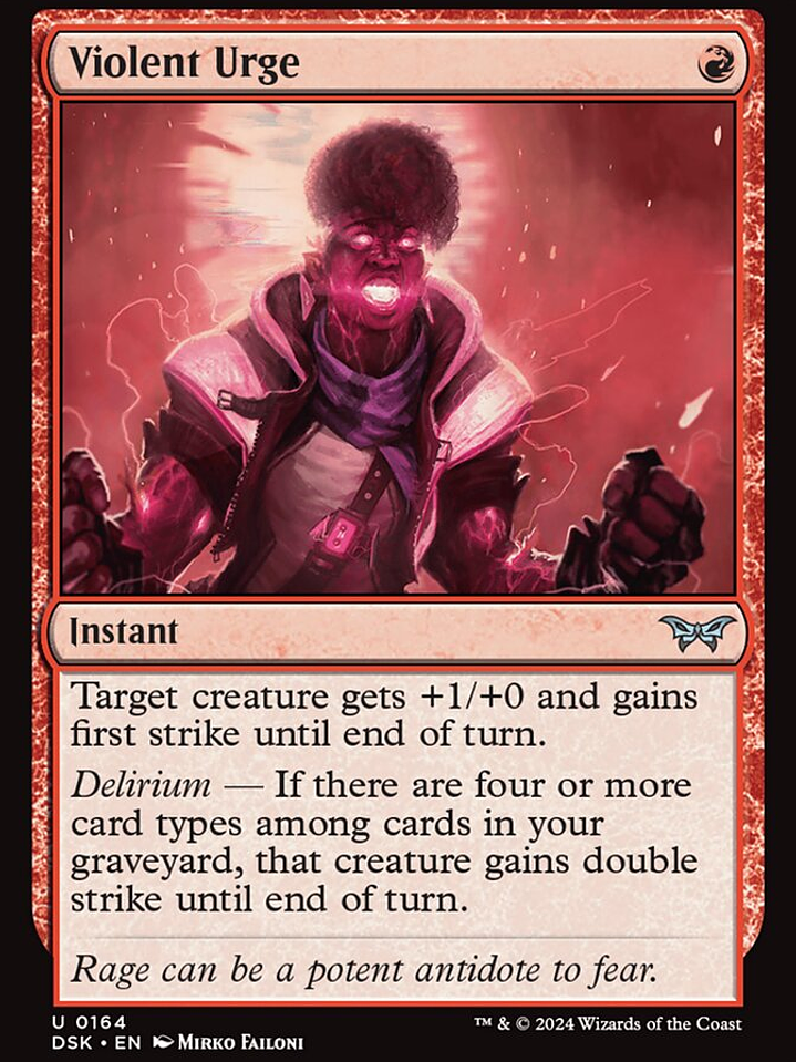 Violent Urge (Duskmourn: House of Horror) 1