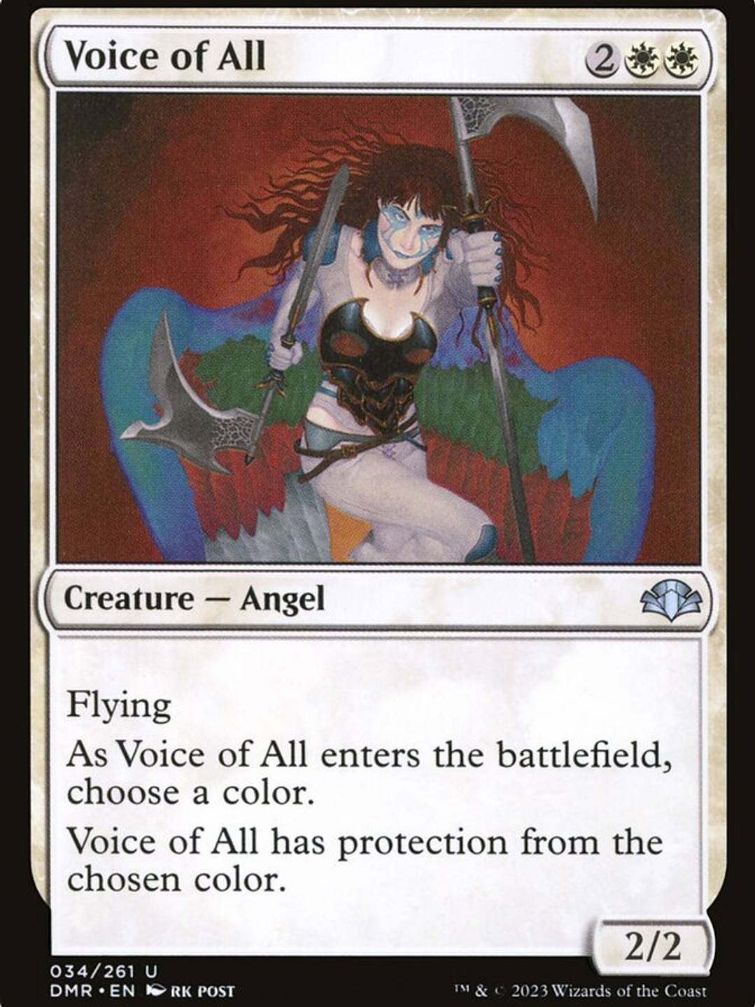 Voice of All (Dominaria Remastered) 1