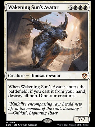 Wakening Sun's Avatar (The Lost Caverns of Ixalan Commander)