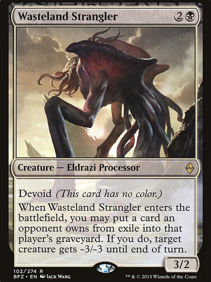 Wasteland Strangler (Battle for Zendikar) 1