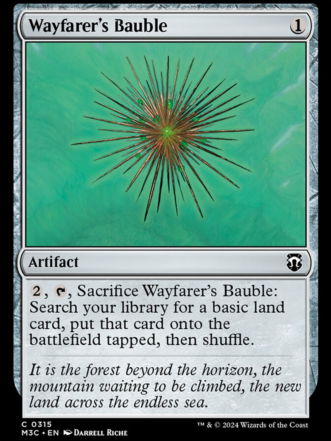 Wayfarer's Bauble (Modern Horizons 3 Commander) 1