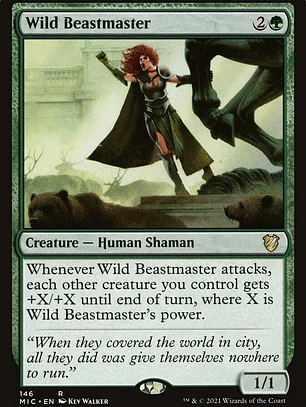 Wild Beastmaster (Midnight Hunt Commander)