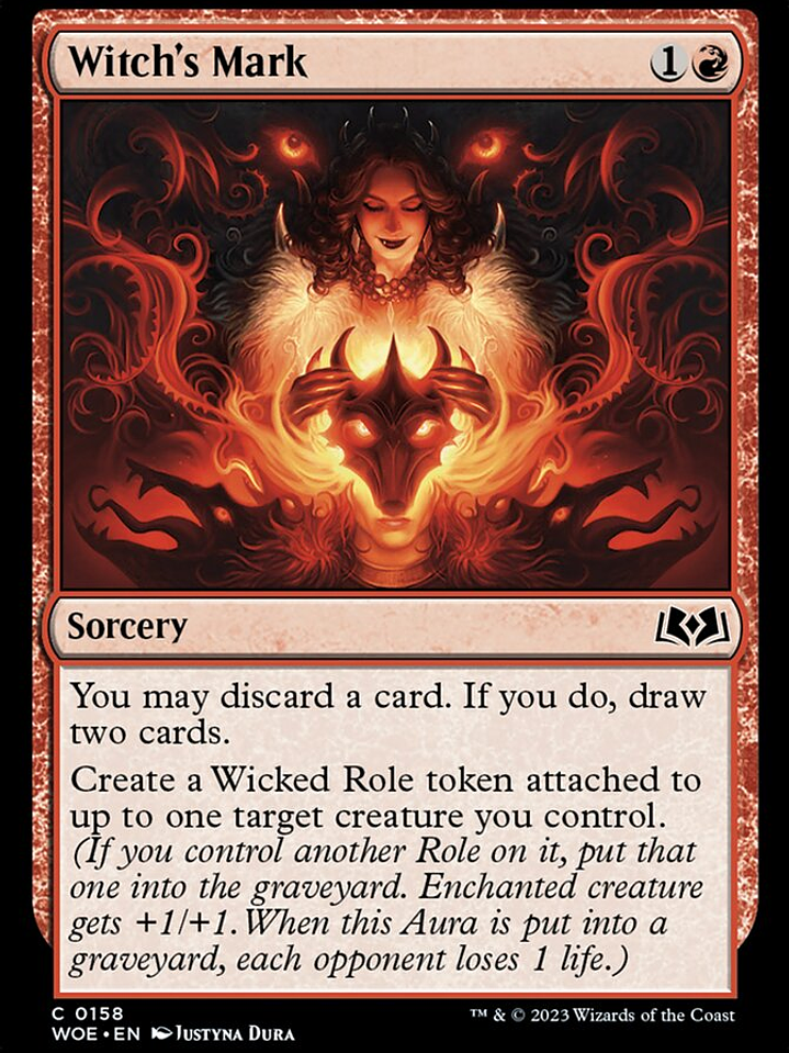 Witch's Mark (Wilds of Eldraine) 1