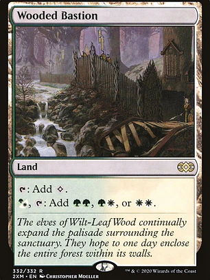 Wooded Bastion (Double Masters)