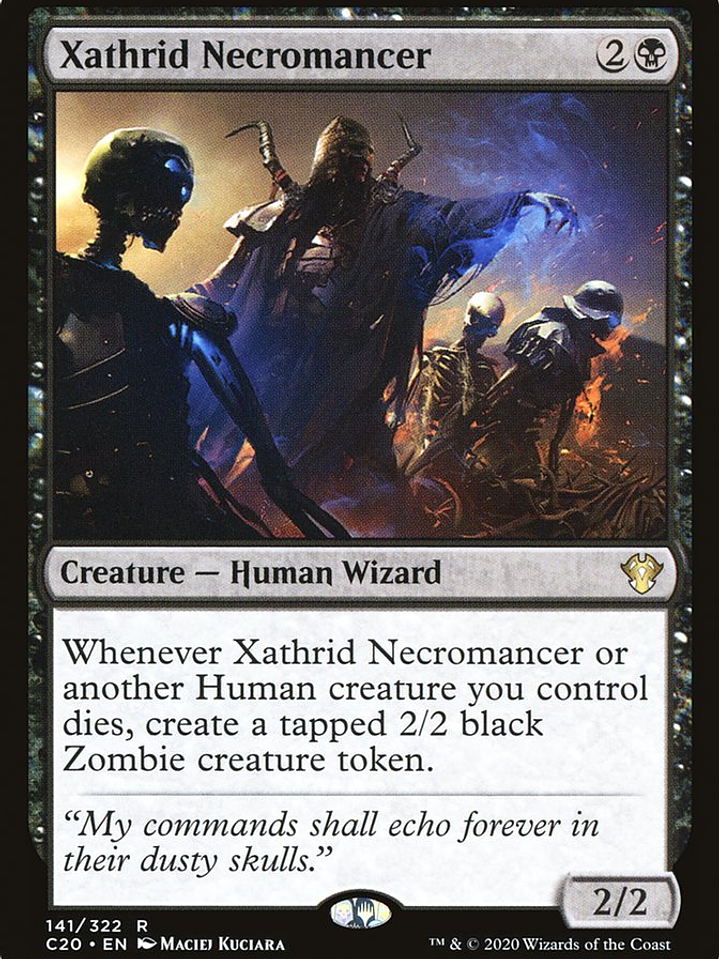 Xathrid Necromancer (Commander 2020) 1