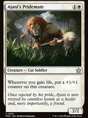 Ajani's Pridemate (Foundations)