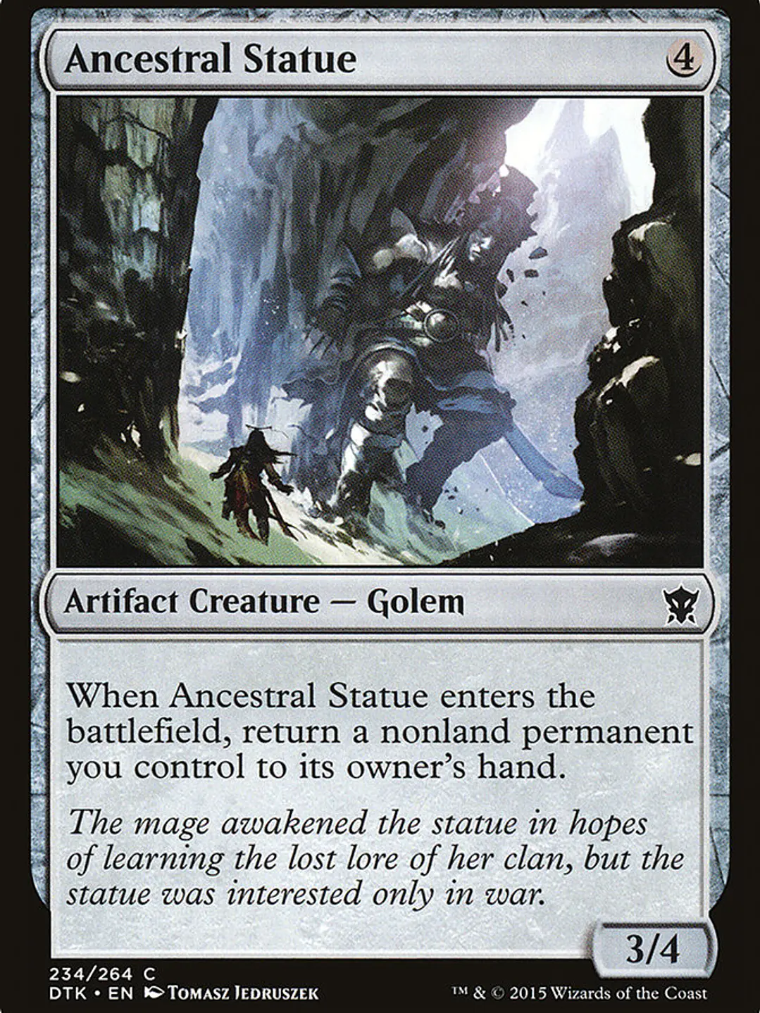 Ancestral Statue (Dragons of Tarkir) 1