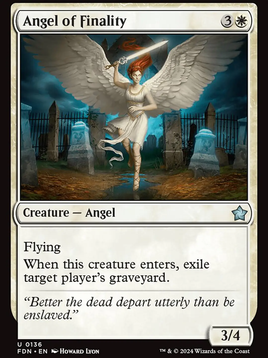 Angel of Finality (Foundations) 1