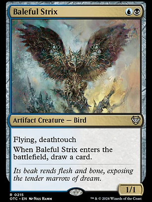 Baleful Strix (Outlaws of Thunder Junction Commander)