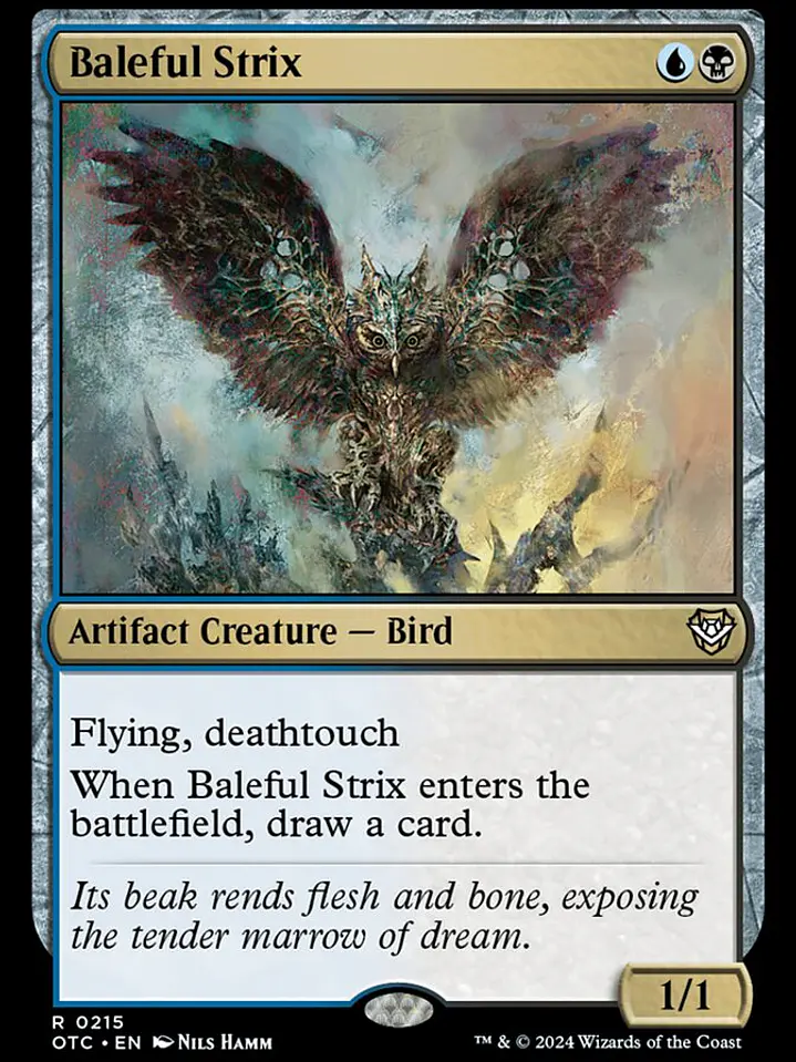 Baleful Strix (Outlaws of Thunder Junction Commander) 1