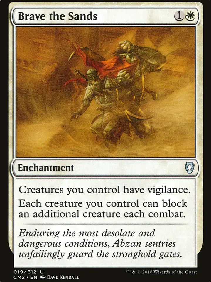 Brave the Sands (Commander Anthology Volume II) 1