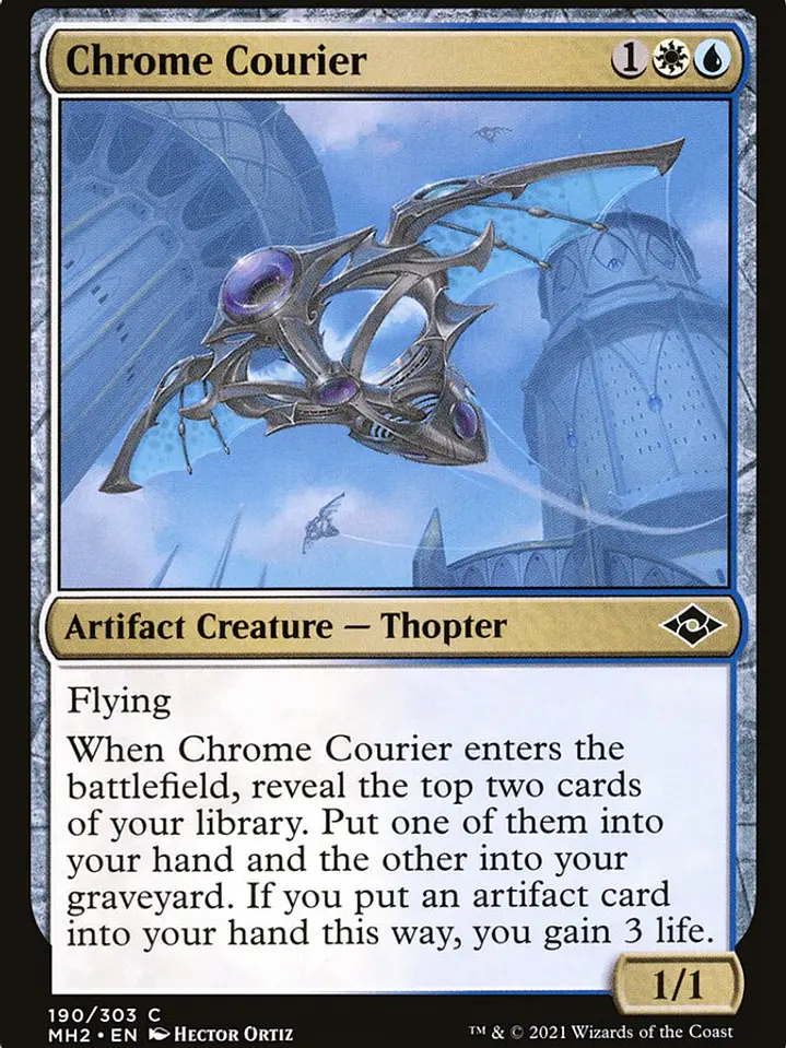 Chrome Courier (Modern Horizons 2) 1