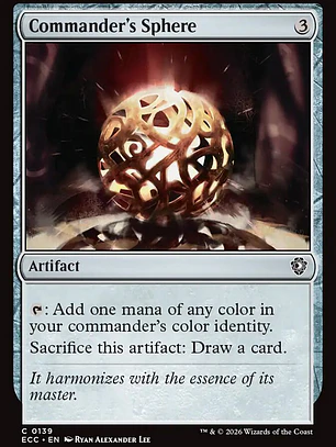 Commander's Sphere (Lorwyn Eclipsed Commander)