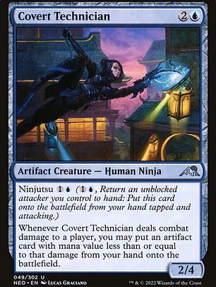 Covert Technician (Kamigawa: Neon Dynasty)