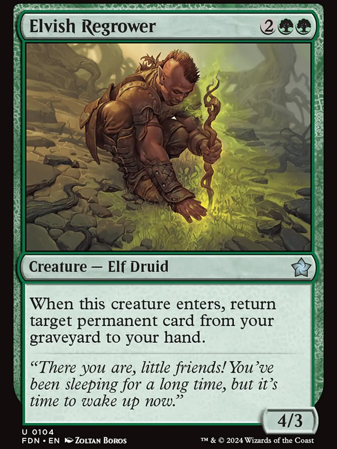 Elvish Regrower (Foundations) 1