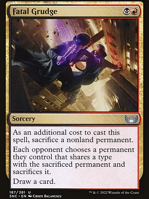 Fatal Grudge (Streets of New Capenna)