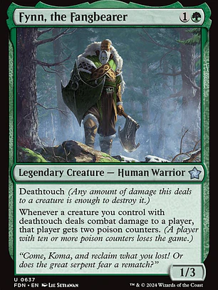 Fynn, the Fangbearer (Foundations)