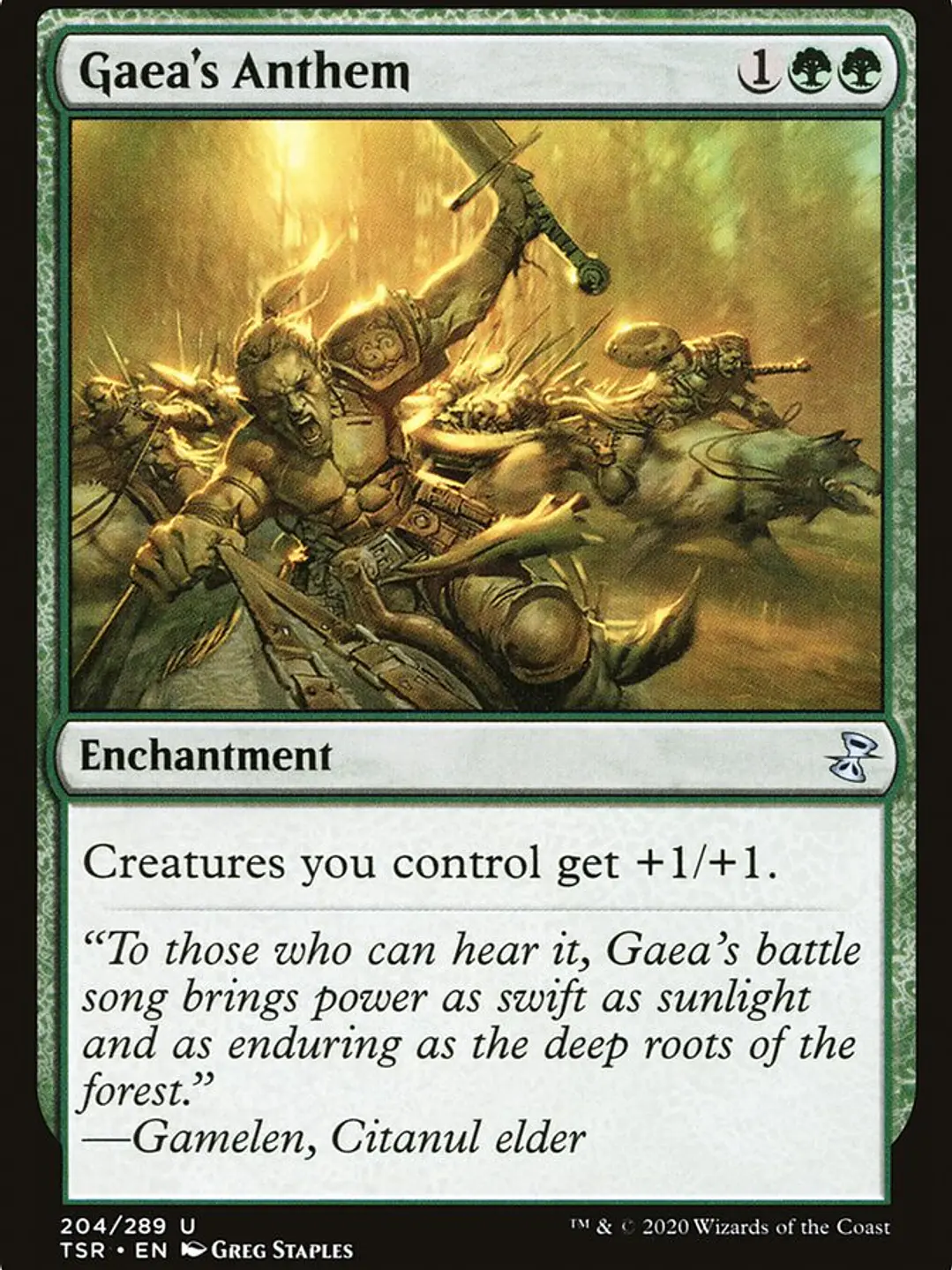 Gaea's Anthem (Time Spiral Remastered) 1