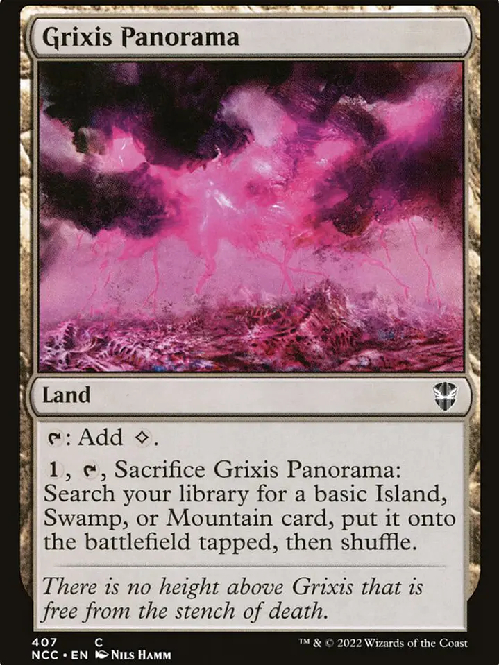 Grixis Panorama (New Capenna Commander) 1