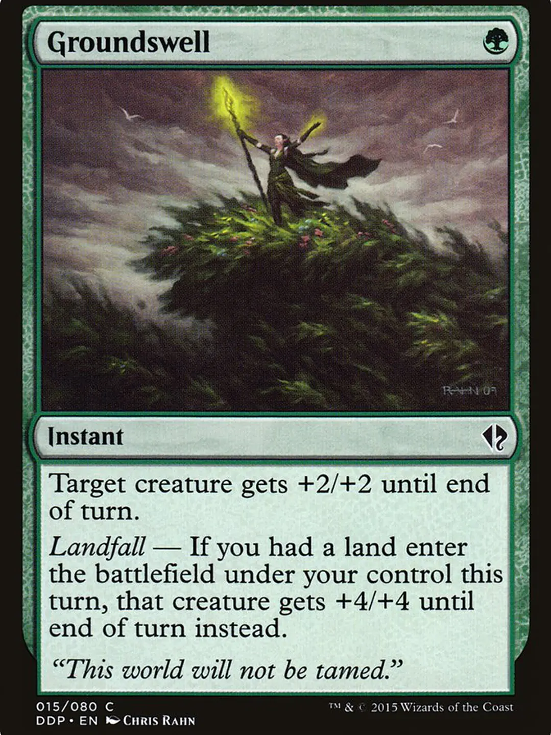 Groundswell (Duel Decks: Zendikar vs. Eldrazi) 1