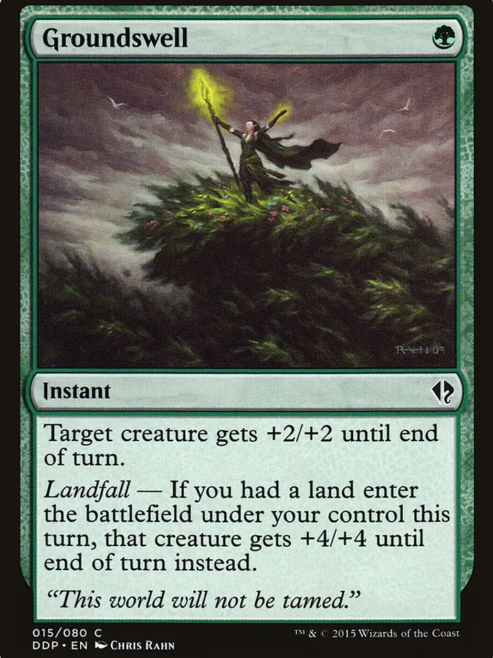 Groundswell (Duel Decks: Zendikar vs. Eldrazi) 1