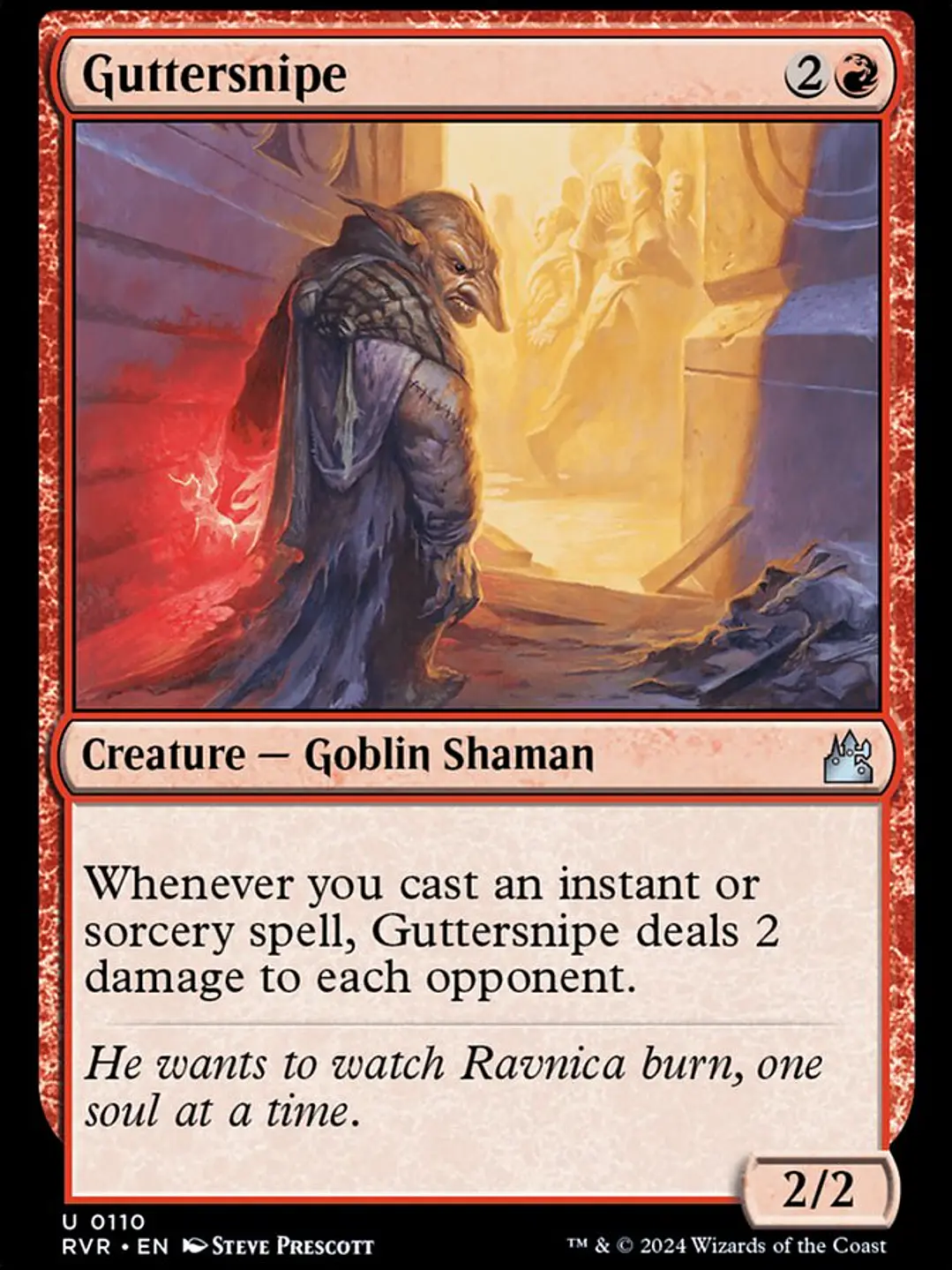 Guttersnipe (Ravnica Remastered) 1