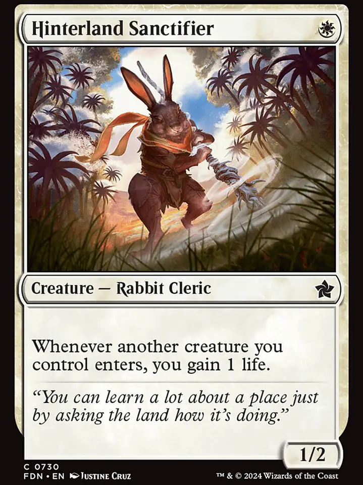 Hinterland Sanctifier (Foundations) 1