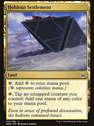 Holdout Settlement (Oath of the Gatewatch)