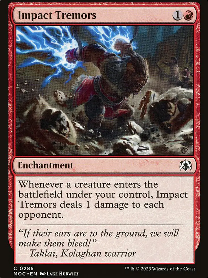 Impact Tremors (March of the Machine Commander) 1