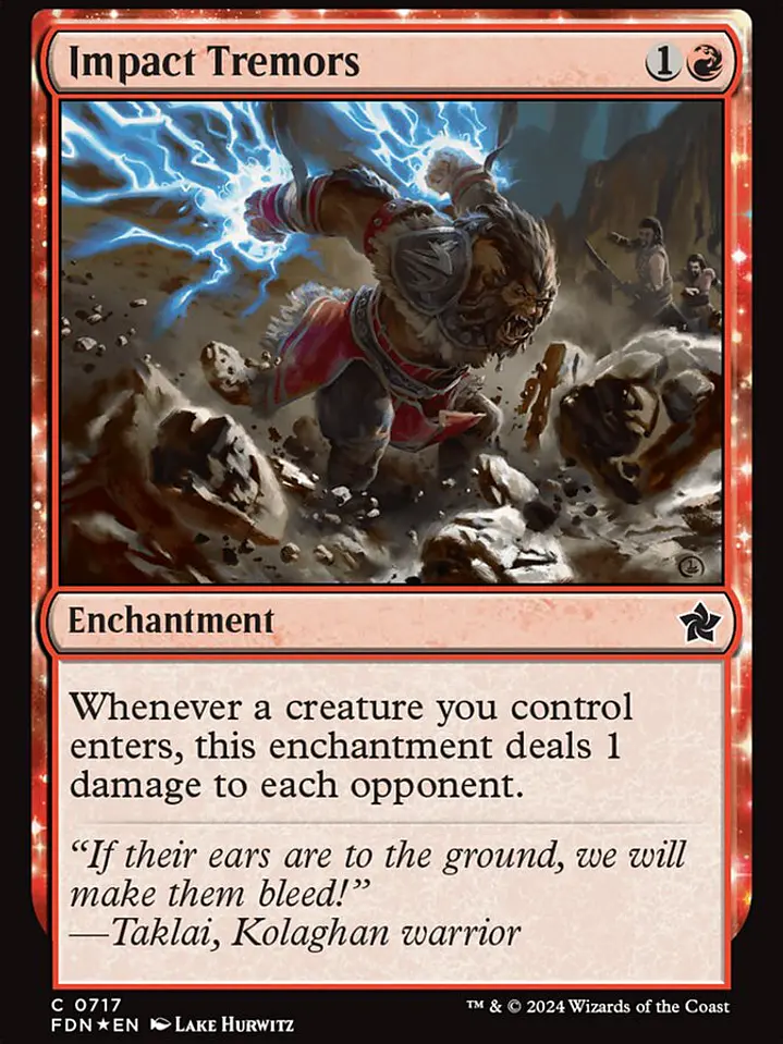 Impact Tremors (Foundations) 1