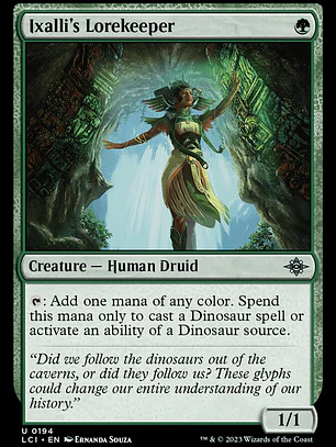 Ixalli's Lorekeeper (The Lost Caverns of Ixalan)