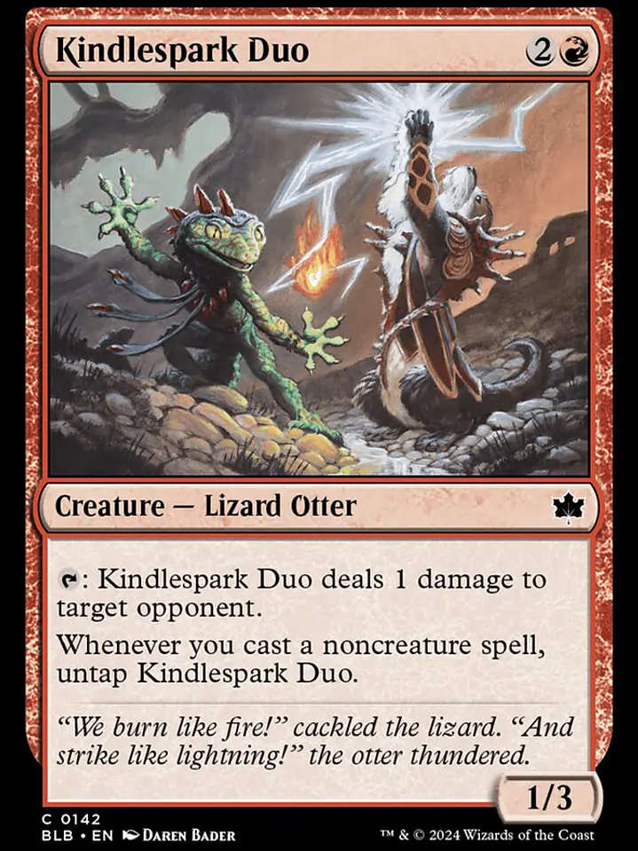 Kindlespark Duo (Bloomburrow) 1